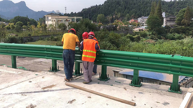 柳州高速公路护栏板的维护确保道路安全的关键环节